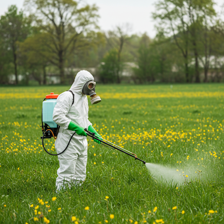 Обробка ділянки від мошки